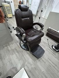 poltrona barber/trucco