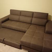 Divano 3 posti con penisola