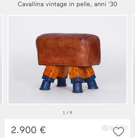 Cavallina vintage anni ‘30
