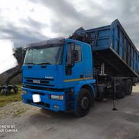 Iveco magirus 240e42 anno 2001 ribaltabile e caric