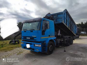 Iveco magirus 240e42 anno 2001 ribaltabile e caric