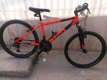 bici bicicletta Mountain bike MTB btwin ruote 24 