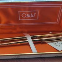 Rara Parure OMAS Vintage -Stilografica e Sfera - 