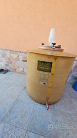 botte / serbatoio di vetroresina per vino