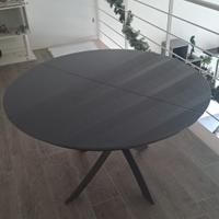 tavolo bontempi rotondo 125cm allungabile
