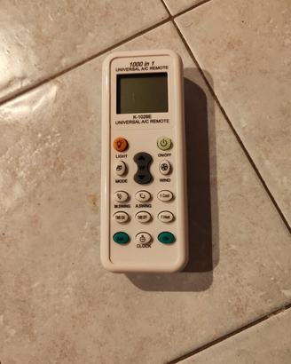 telecomando universale per Climatizzatore 