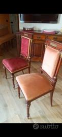 sedie stile impero