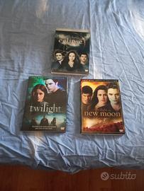 tre DVD del film Twilight 