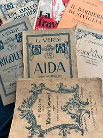 Libretti d’opera primi 900
