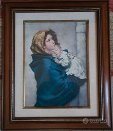 Quadro riproduzione della famosa Madonnina