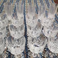 Servizio 12 bicchieri + 6 flute 