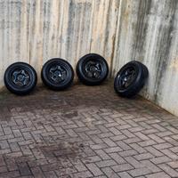 CERCHI + GOMME TERMICHE PANDA 15"