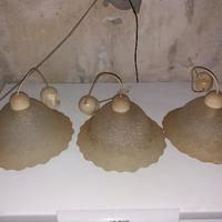 3 plafoniere applique lampadari da cucina