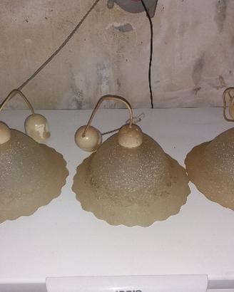 3 plafoniere applique lampadari da cucina