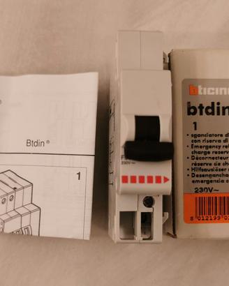 BTICINO F80E SGANCIATORE DI EMERGENZA 220V