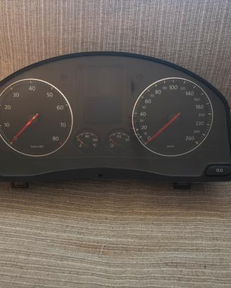 Tachimetro quadro strumenti  cruscotto vw golf