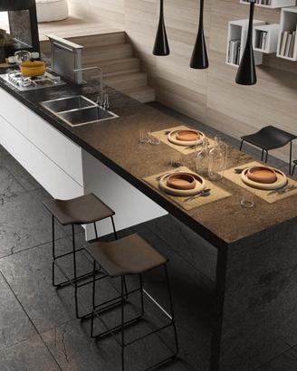 Produttore Italiano | Cucina lineare📐3m con gola