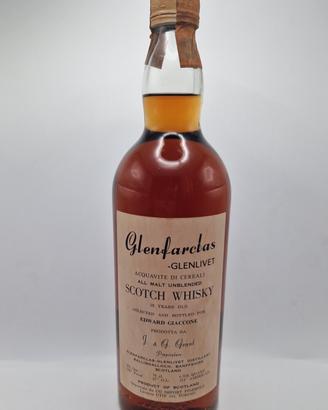 Whisky Glenfarclass 15yo  Edwars Giaccone 