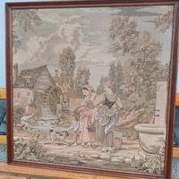 Arazzo Gobelin 50x50 con cornice in legno 