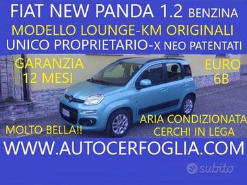 FIAT Panda III 1.2 Lounge 69cv E6-UNICO PROPRIET
