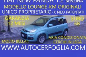 FIAT Panda III 1.2 Lounge 69cv E6-UNICO PROPRIET