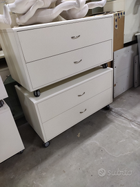 Cassettiere negozio, allestimento