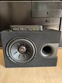 SUBWOOFER E AMPLIFICATORE JBL+SONY