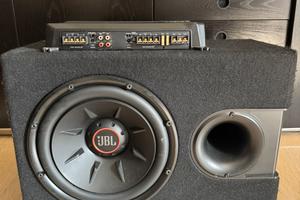 SUBWOOFER E AMPLIFICATORE JBL+SONY