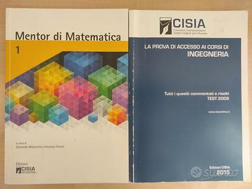 cisia mentor di matematica + quesiti ingegneria 