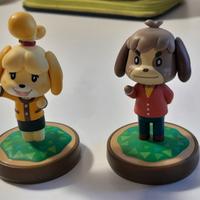 Statuette Amiibo  Fuffi e Fofo per animal crossing