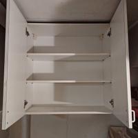 Pensile contenitore bianco su misura - 80x80x34 cm