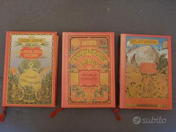 3 LIBRI DI JULES VERNE