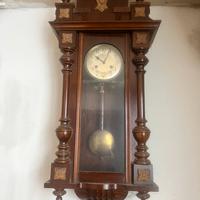 Antico orologio a pendolo Junghans neoclassico
