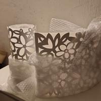 Dolcissima lampadda tavolo cilindrica e plafoniera