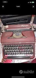Macchina da scrivere Olympia Splendid bordeaux