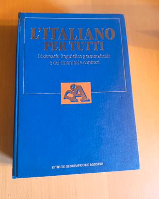 Dizionario L'Italiano per tutti DE AGOSTINI.
