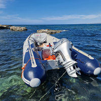 Tender gommone honwave con motore 20 cv honda
