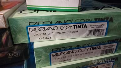 Risme carta colorata a4 a3