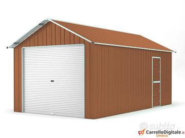 Prefabbricato box cantiere  360x610 fin legno