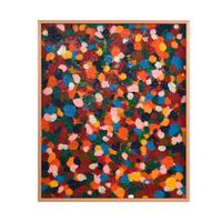 TENNIS BALL - astratto contemporaneo acrilico70X85
