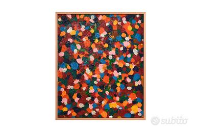 TENNIS BALL - astratto contemporaneo acrilico70X85