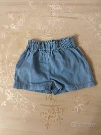 Pantaloncini jeans bambina