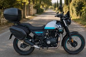 Royal Enfield Scram 411-2022- 8000 km+accessori