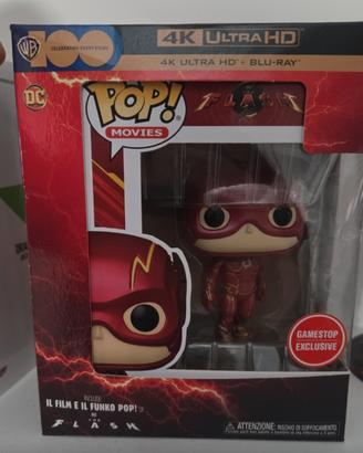 Funko Pop Flash + blu ray Exclusive limited