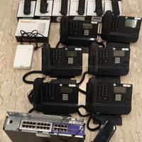 Sistema centralino Alcatel Lucent con apparati