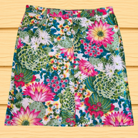 Gonna lunga Maurice Abot donna XL (52/24) Floreale
