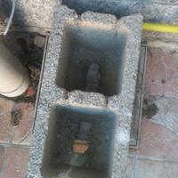 mattone forato grigio di graniglia