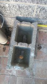 mattone forato grigio di graniglia