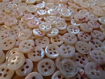 Bottoni Madreperla Per Camicie Donna