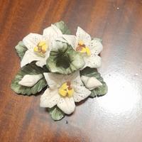 Lotto di fiori in Porcellana di Capodimonte 